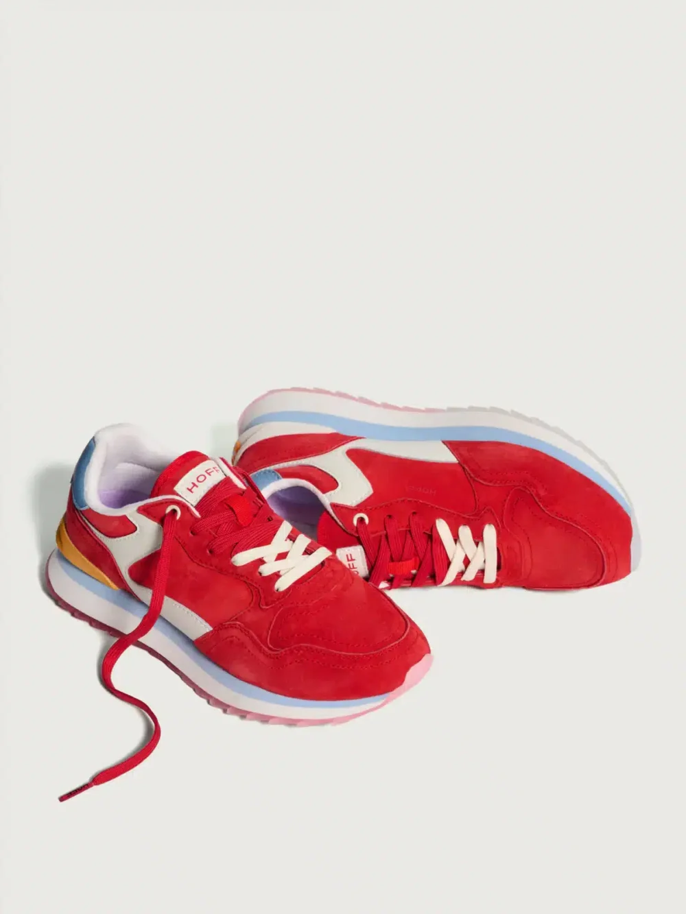 Hoff 'Rubber' Sneakers - Rød - Image 2