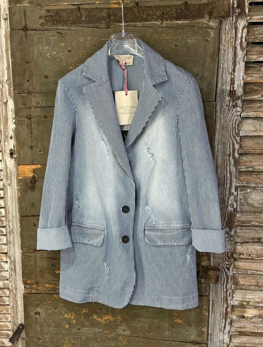 Banditas Chicco Striped Blazer - Blå/Stribet