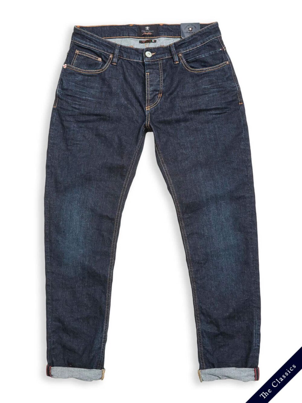 Blue de Genes Vinci Pala Dark Jeans - Dark Blue Denim - Image 2