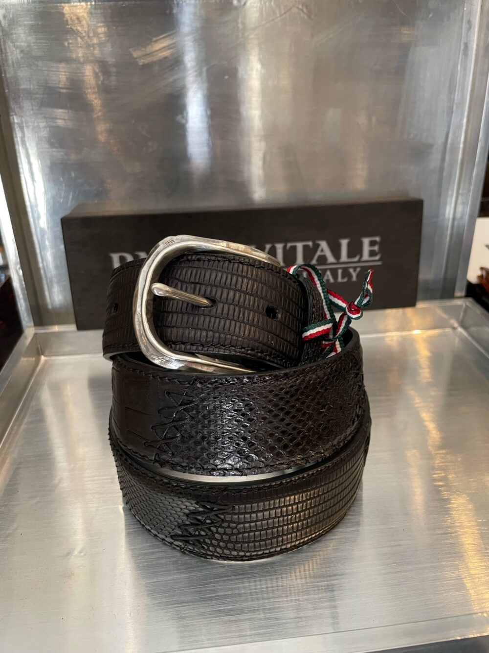 Paolo Vitale black iguana, phyton & cayman