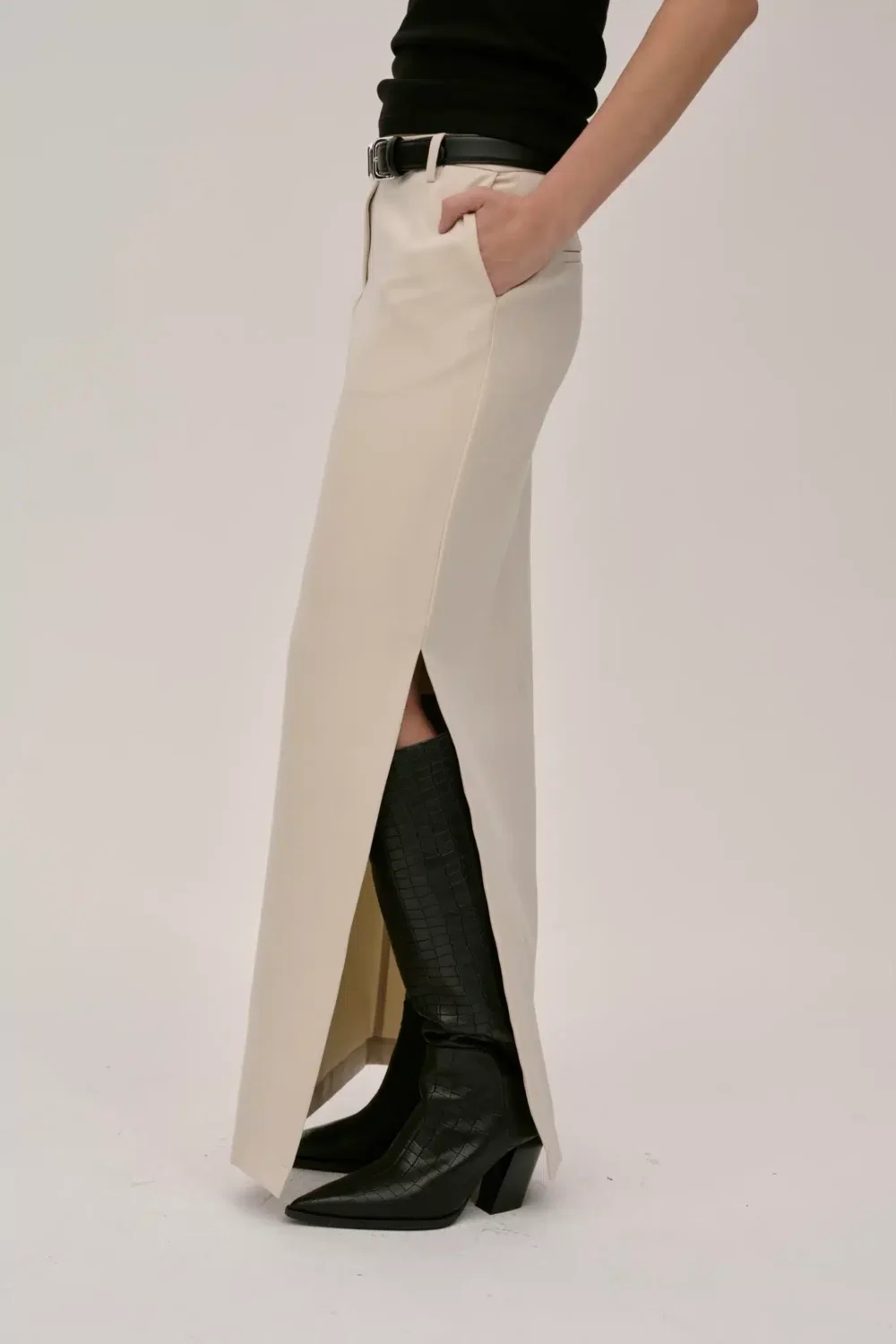 Herskind Nuna Skirt - Cream - Image 2