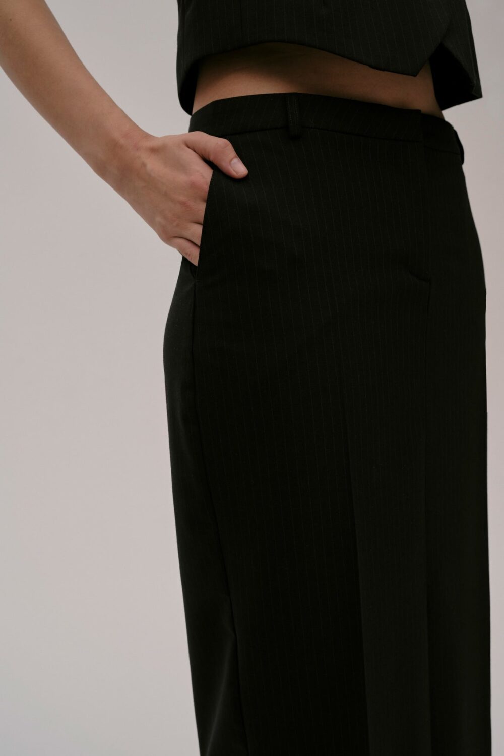 Herskind Nina Nederdel - Navy/Stribet - Image 3