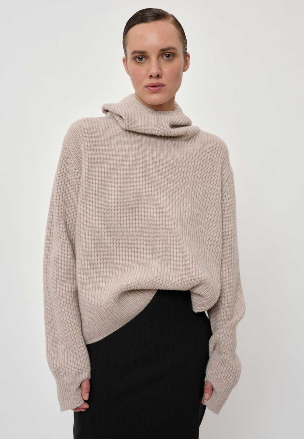 Herskind Holy Knit Hoodie - Sand