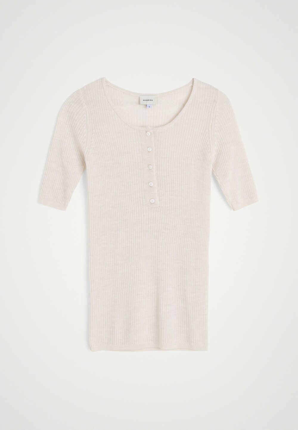 Herskind Agnes Knit Blouse - Off-white