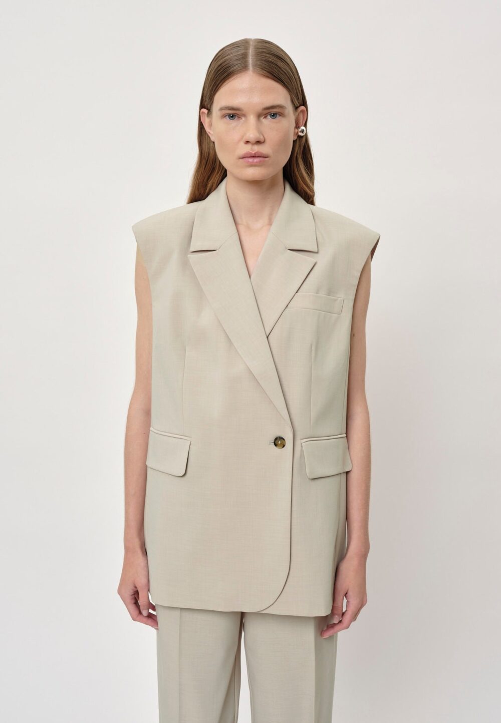 Herskind Averill Vest - Sand - Image 2