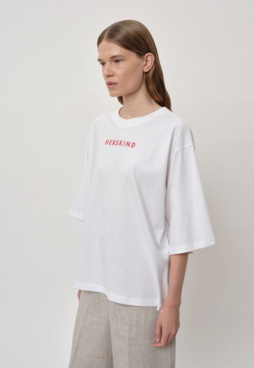 Herskind T-Shirt - Hvid/Rød - Image 2