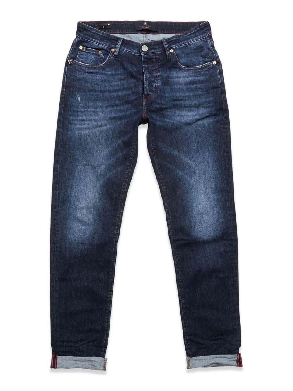 Blue de Gênes Vinci 3048 Jeans - Mid Blue Denim