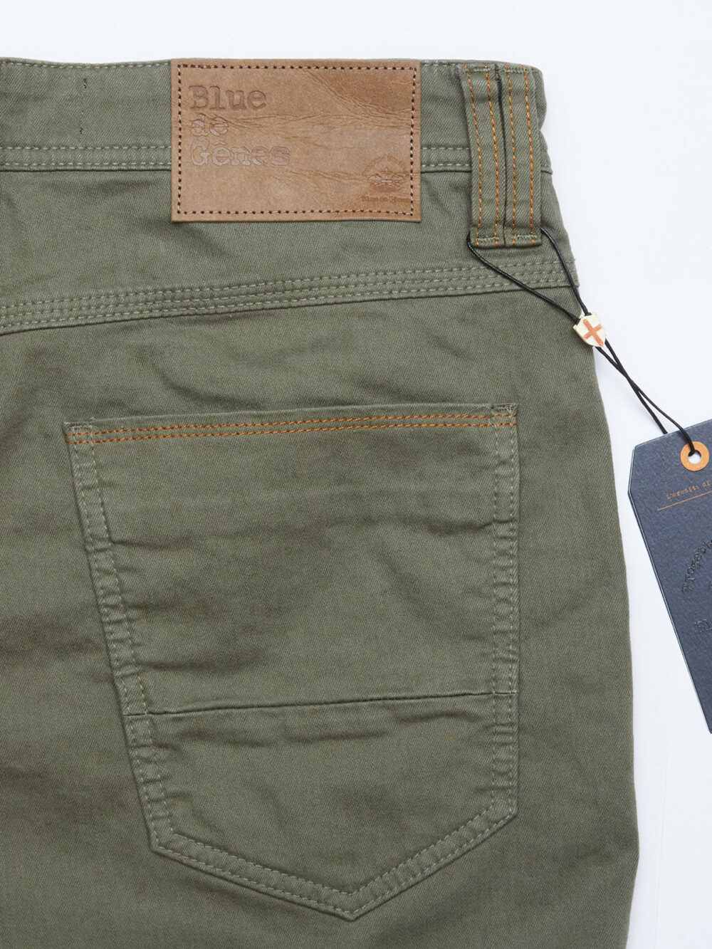 Blue De Gênes Paulo Pavia 1 Chino - Army - Image 4