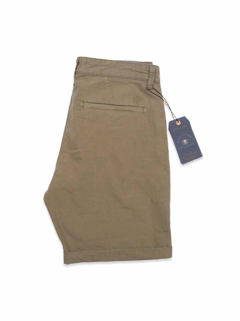 Blue de Gênes Teo Milano Shorts - Army - Image 2