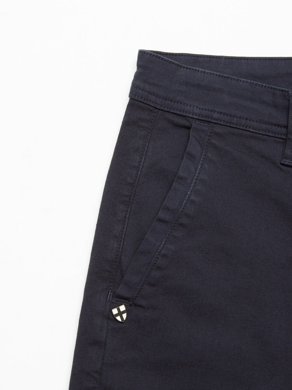 Blue de Gênes Menzo Dobby Chino - Navy - Image 3