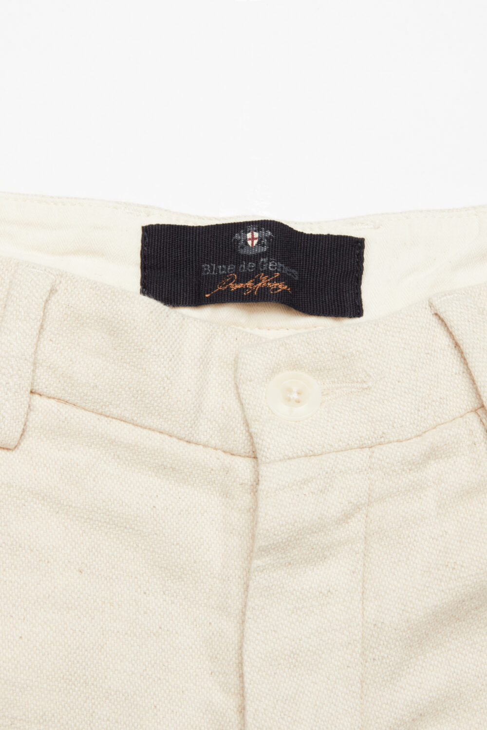 Blue de Gênes Abramo Desk Shorts - Natural - Image 4