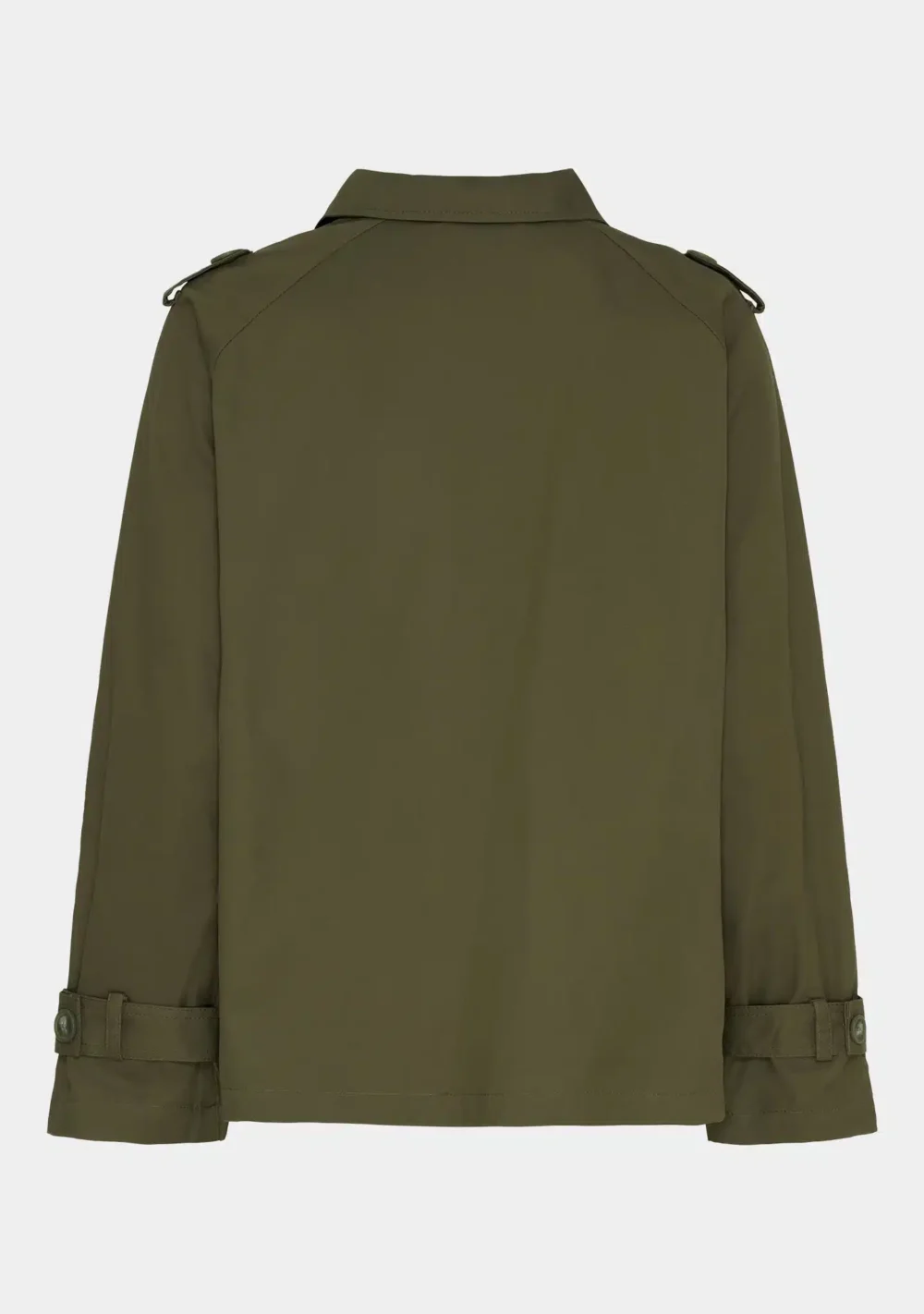 ISAY Botelle Kort Trench Coat - Khaki - Image 2