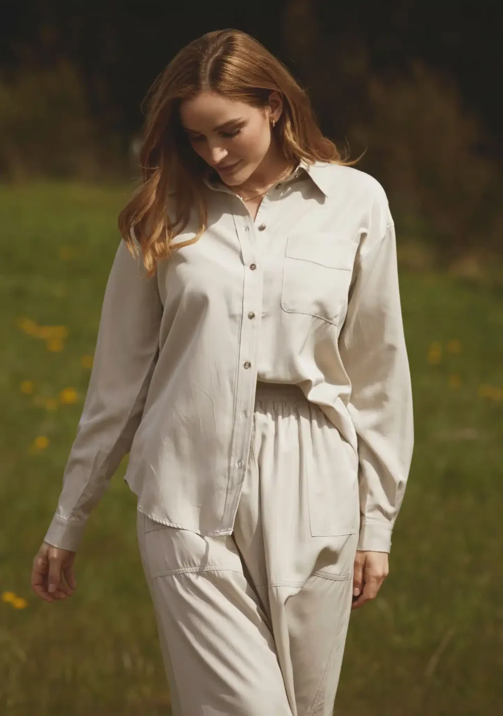 ISAY Cara Skjorte - Sand - Image 3
