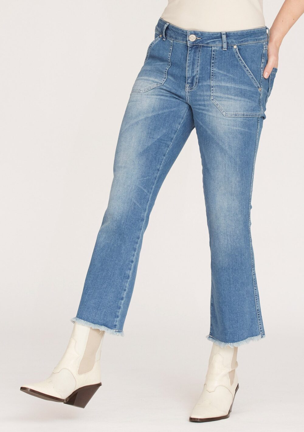 ISAY Como Flare Pant - Blue Wash