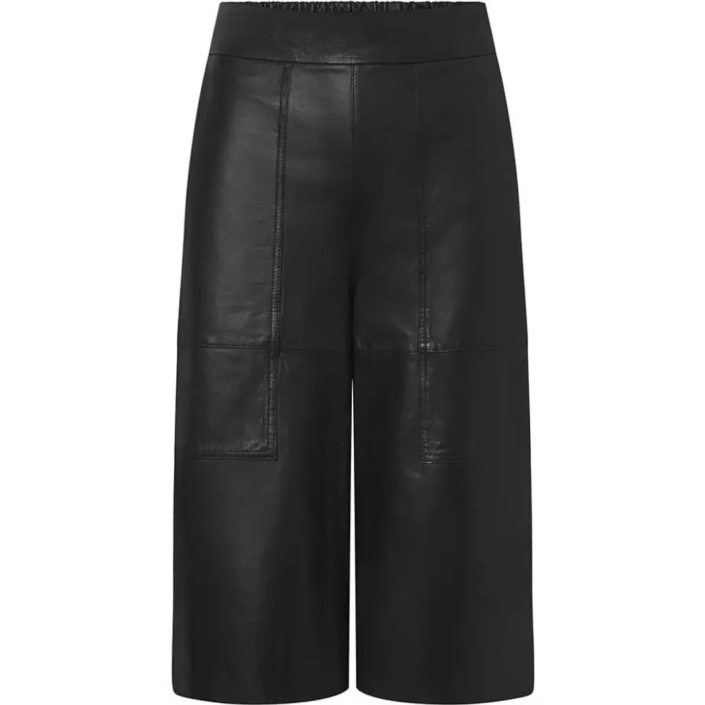 Depeche 51174 AnettDEP Skind Shorts - Sort - Image 2
