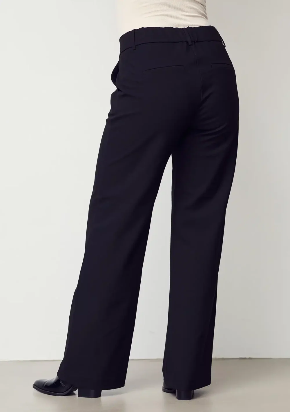 ISAY Firenze Wide Pant - Sort - Image 2