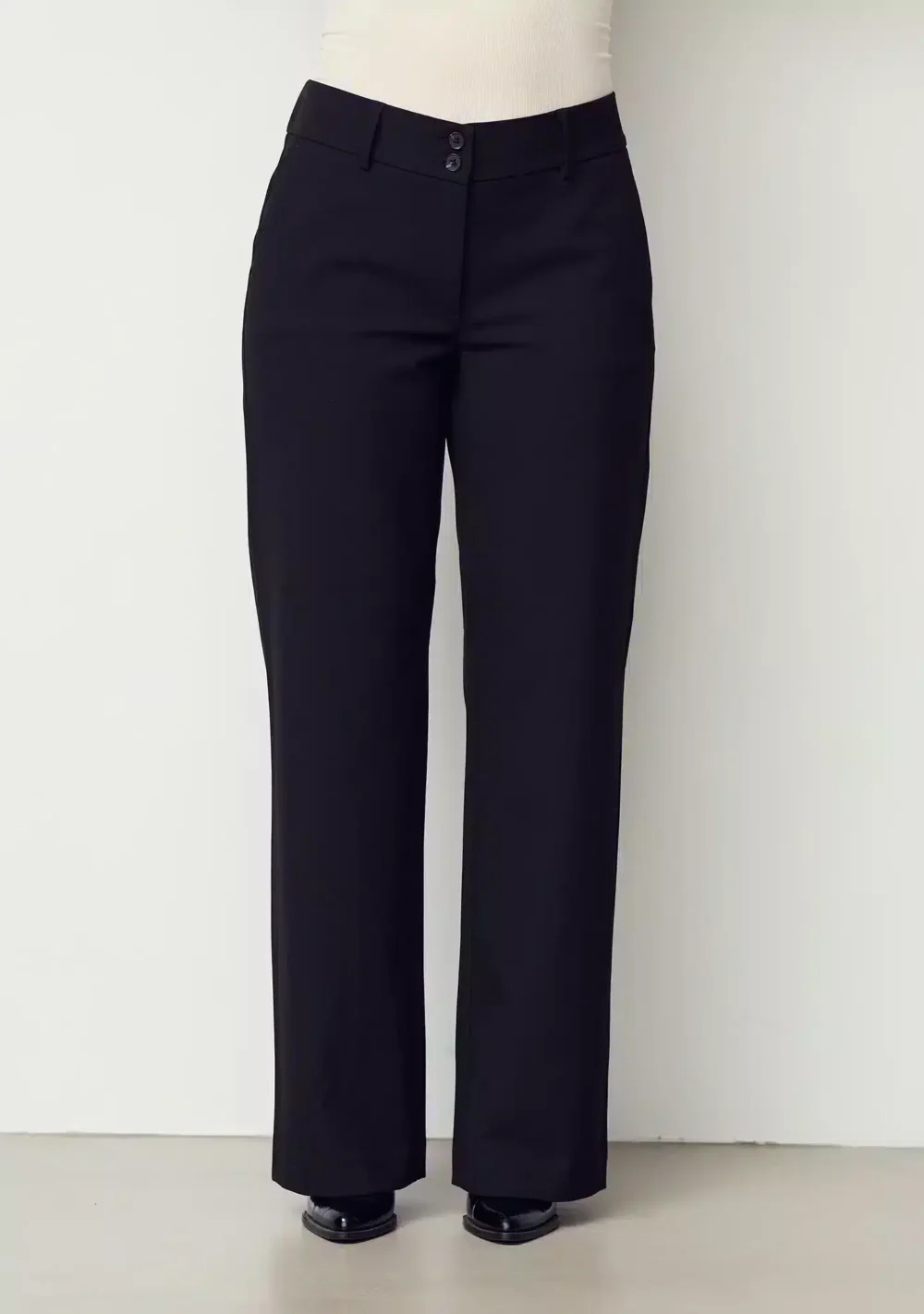 ISAY Firenze Wide Pant - Sort