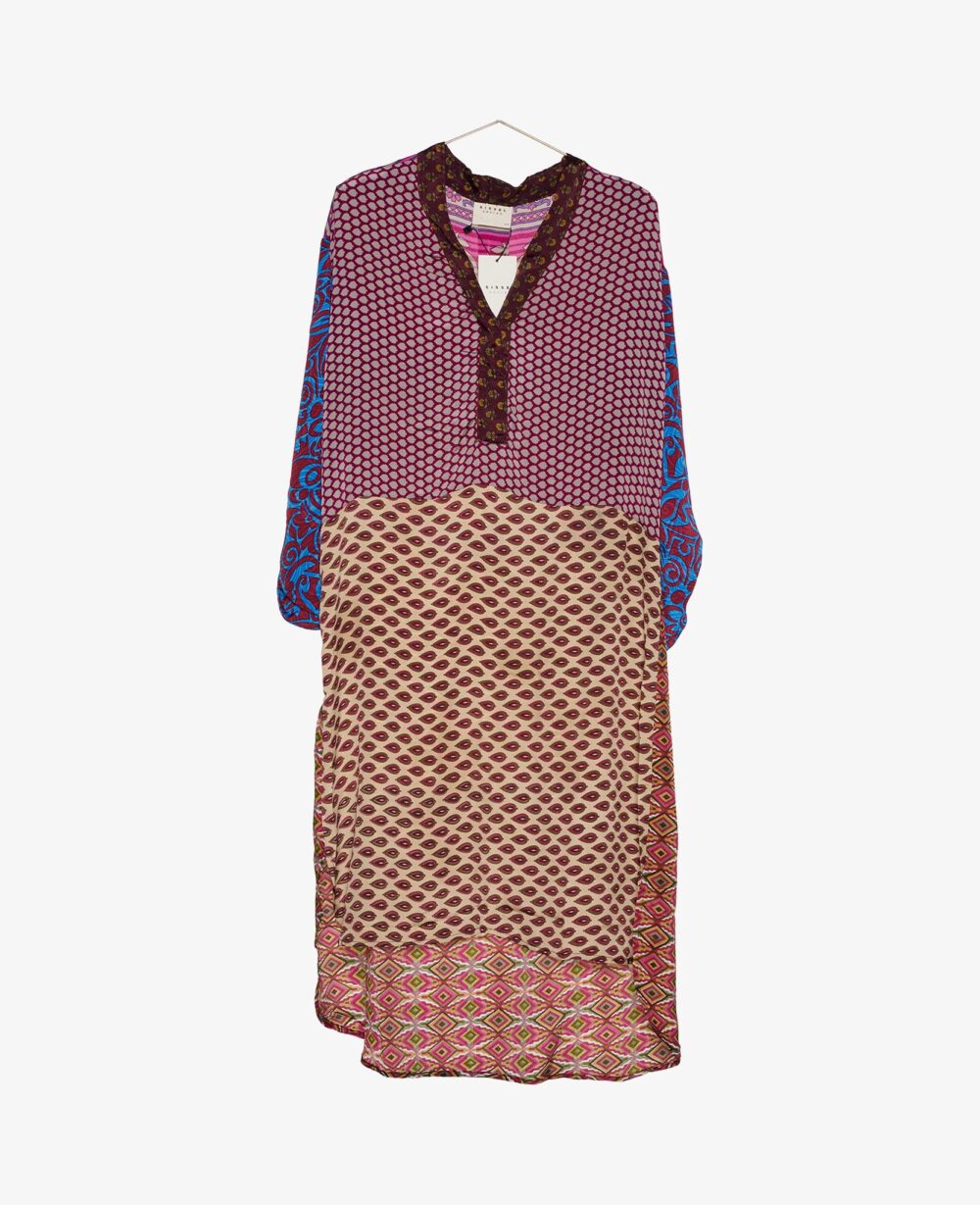 Sissel Edelbo Fleur De Lis Kaftan Kjole #192