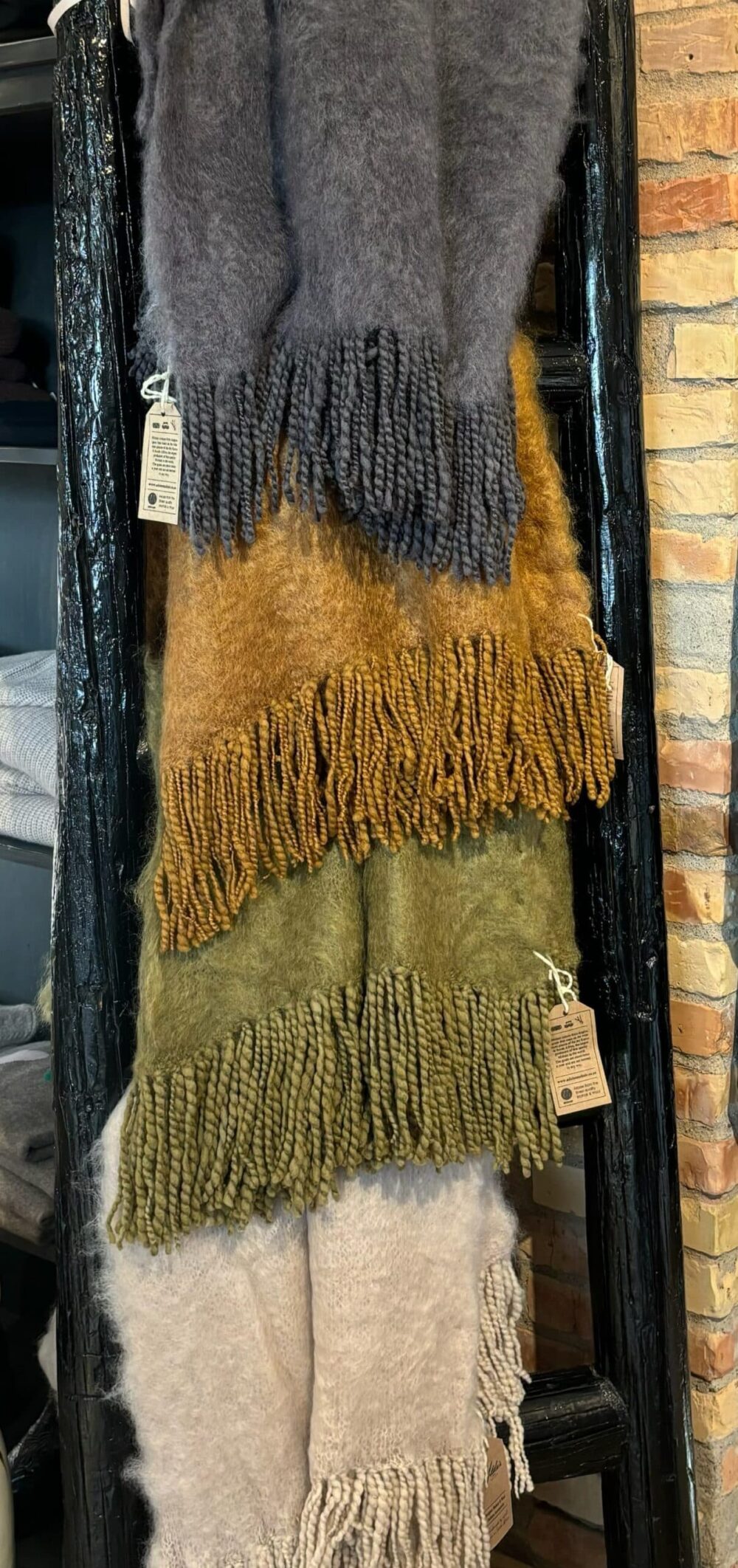Adeles Mohair Plaid