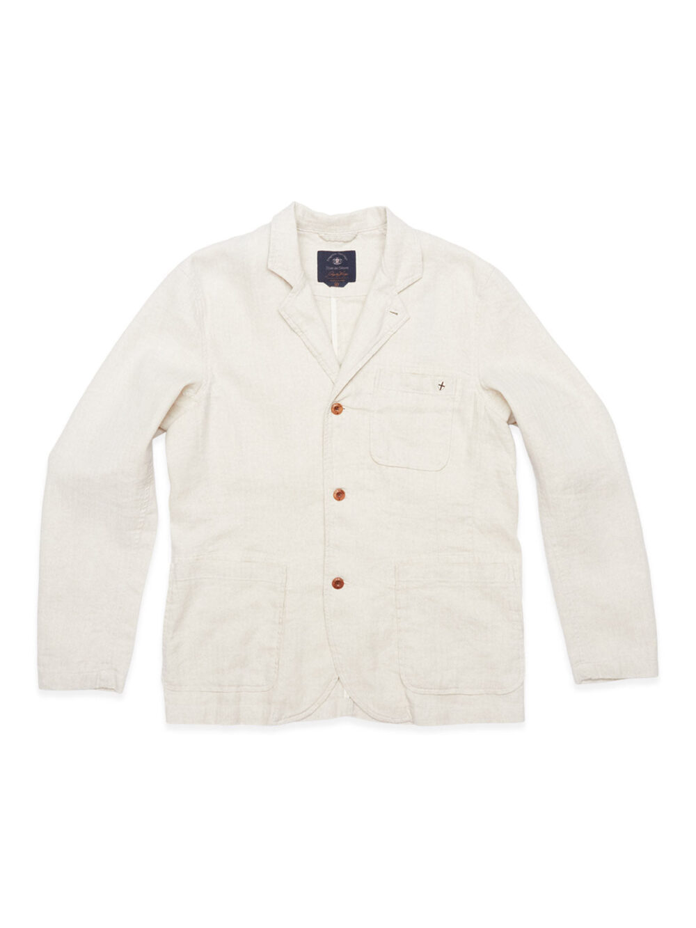 Blue de Gênes Gabbiano Winnot Blazer - Natural - Image 3