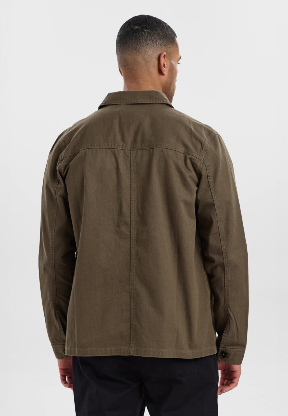 Resteröds Twill Skjorte Jakke - Brun - Image 2