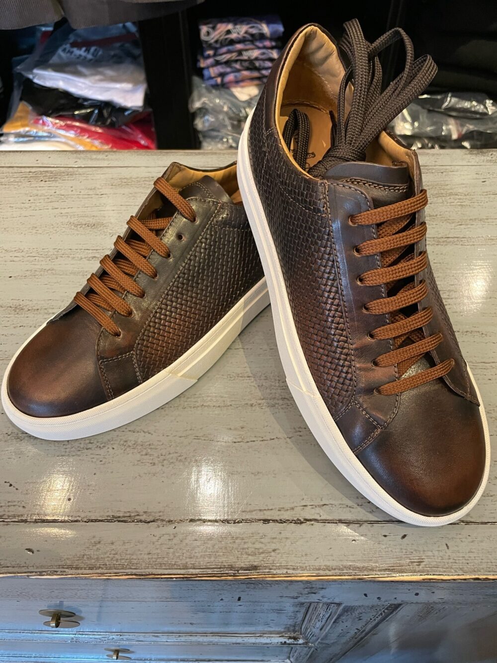 Antica Cuoieria Panama Sneakers - Cuoio