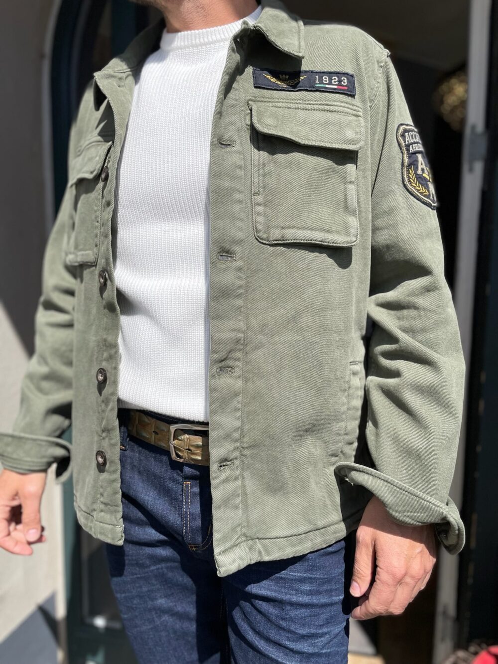 Aeronautica Militare Denim Jakke - Military