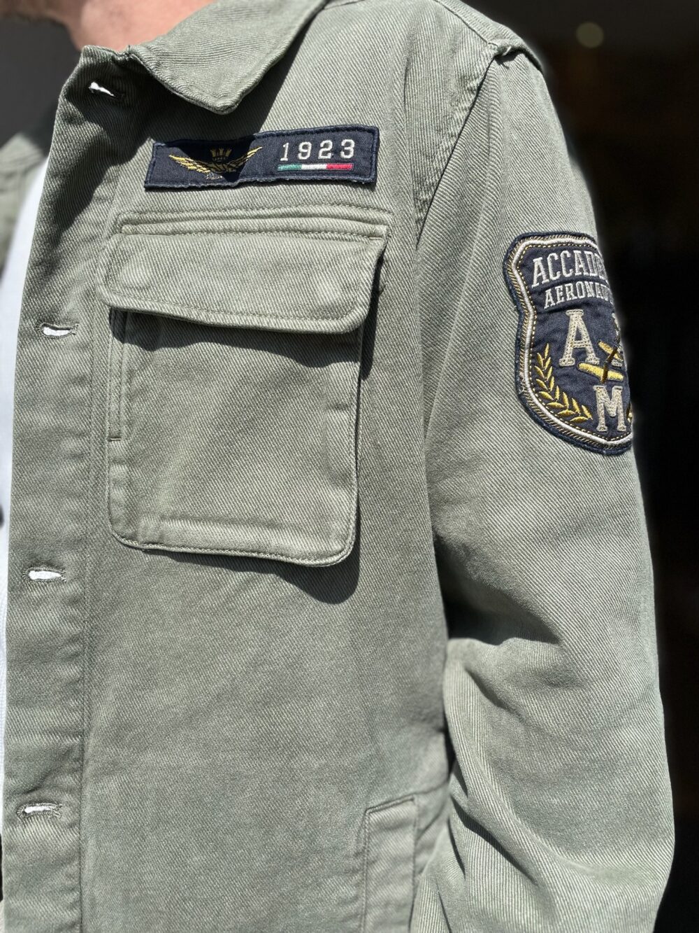 Aeronautica Militare Denim Jakke - Military - Image 2