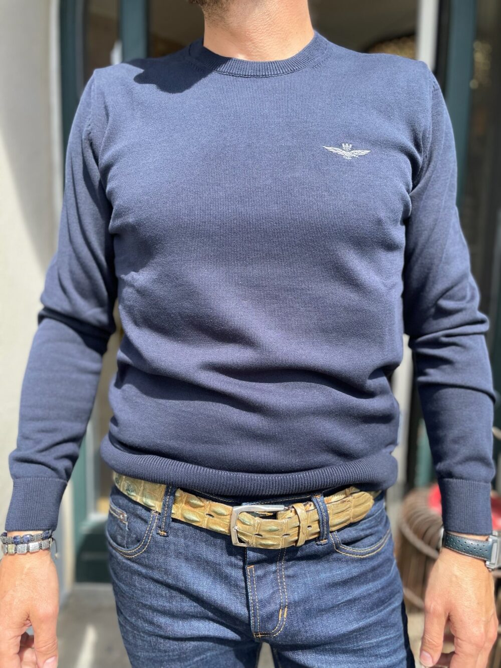 Aeronautica Militare Maglia Pullover - Dark Blu