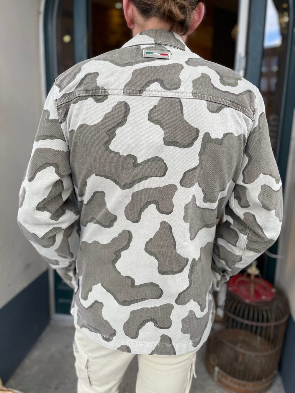 Aeronautica Militare Denim Jakke - Military Camo - Image 3