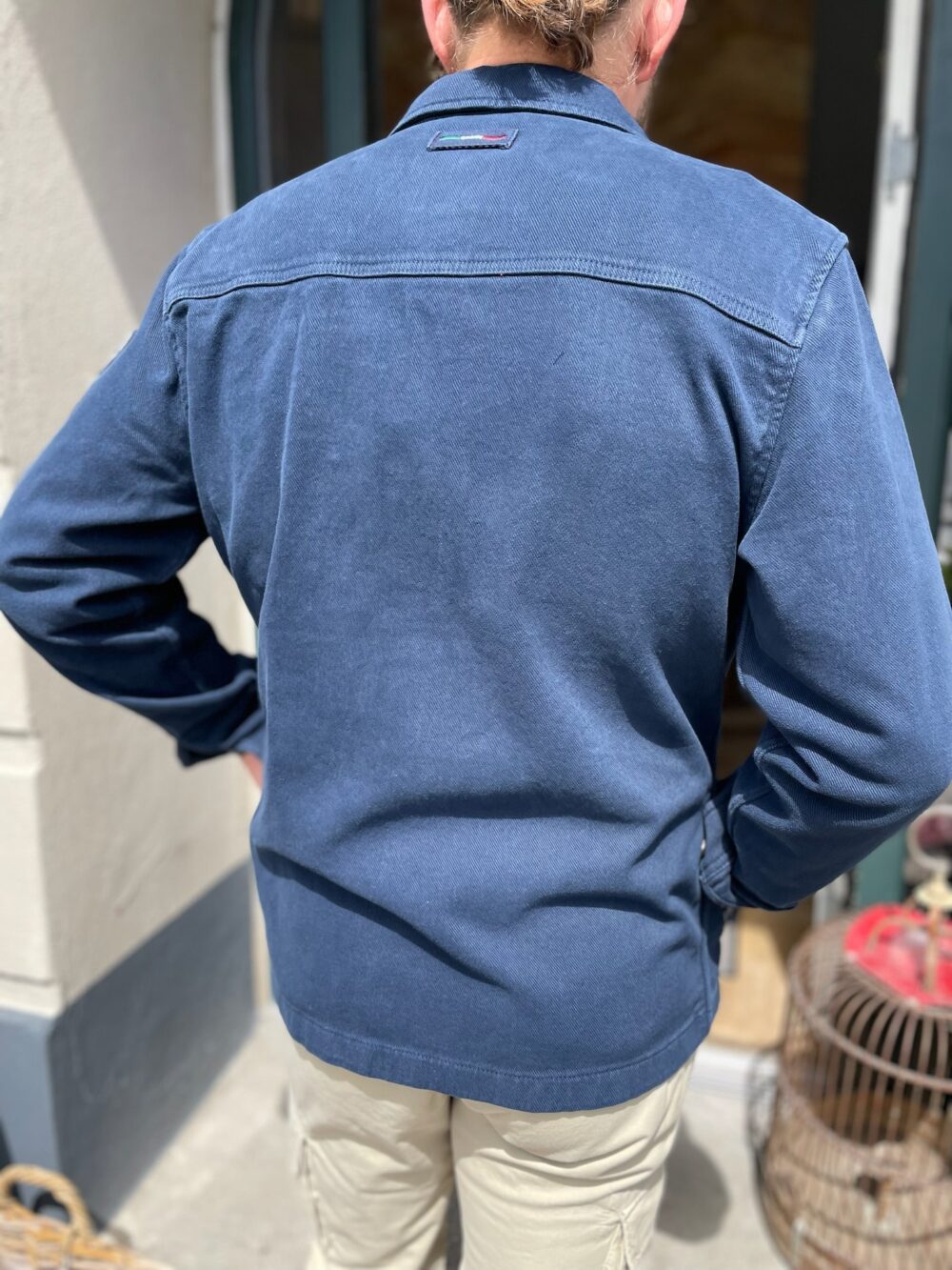 Aeronautica Militare Denim Jakke - Dark Blu - Image 2
