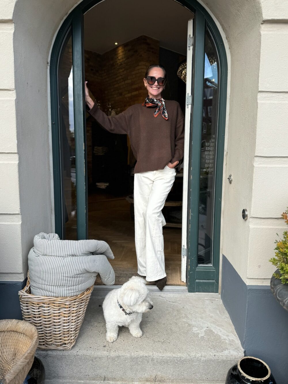 Estheme Cashmere Cashmere Sweater - Espresso - Image 2