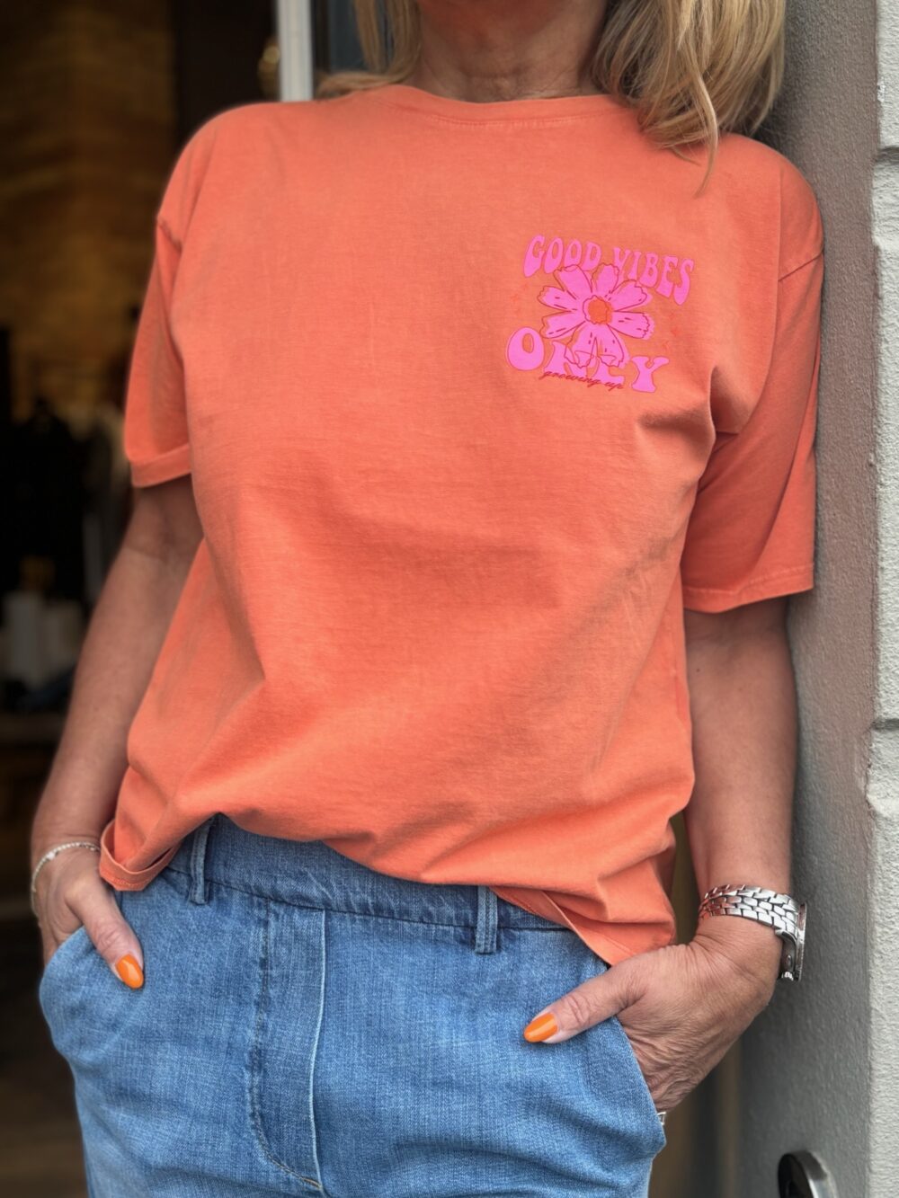 Cabana Living Mawie T-shirt - Koral