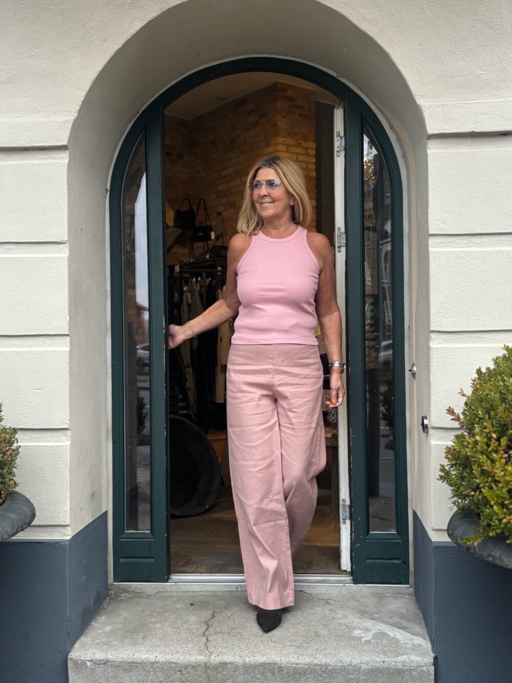 Reign Italia Layla Guava Hør Bukser