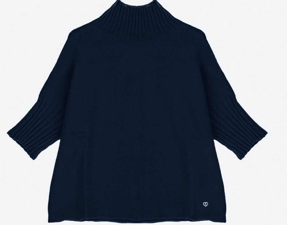 Please M497 Turtleneck Sweater - Navy