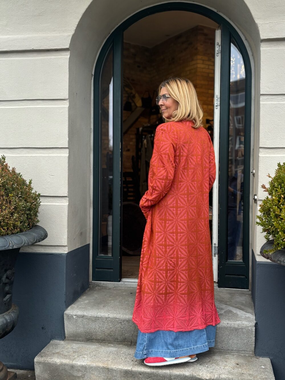 Circus Hotel H5SN06 Cardigan - Koral