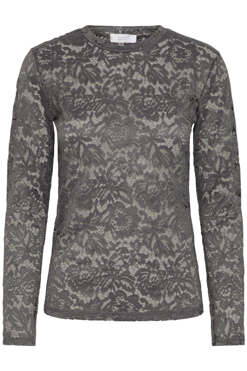 Sorbet SbLacia Blonde Bluse - Grå