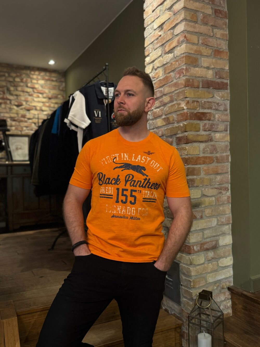 Aeronautica Militare J686 'Black Panthers' T-shirt - Image 3