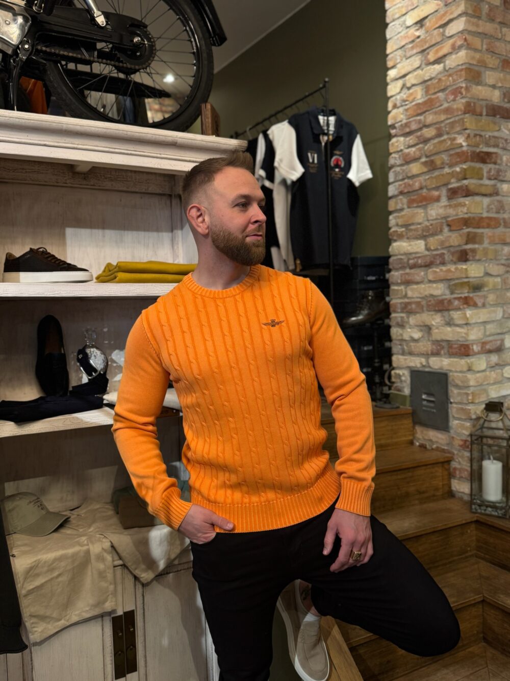 Aeronautica L559 Crewneck Sweater - Image 2