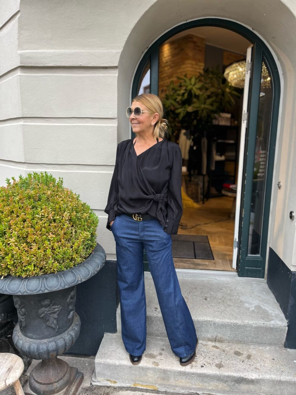 Eva Go Diva Melina Bindebluse - Sort