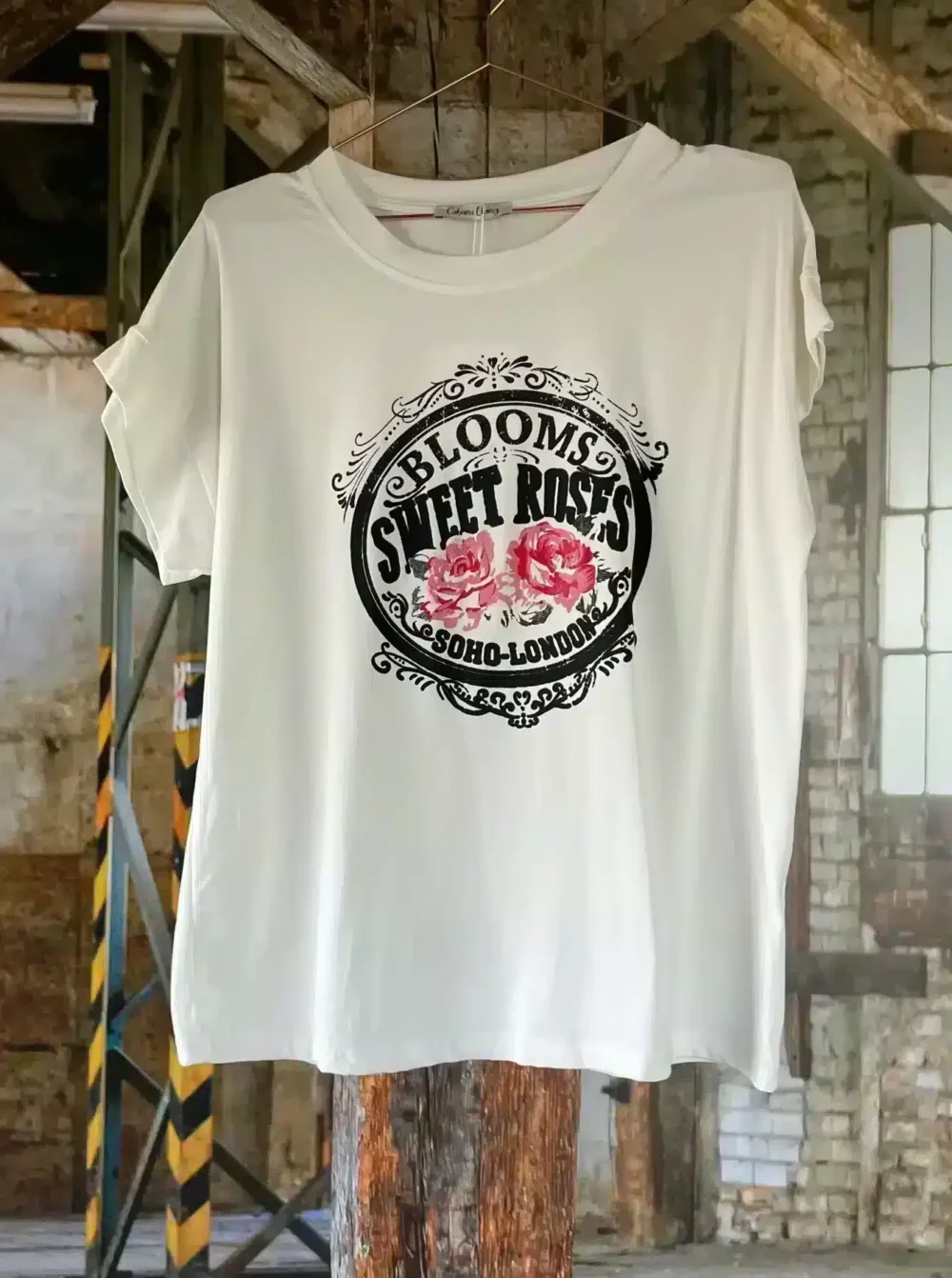 Cabana Living Maddy 'Soho' T-shirt - Hvid