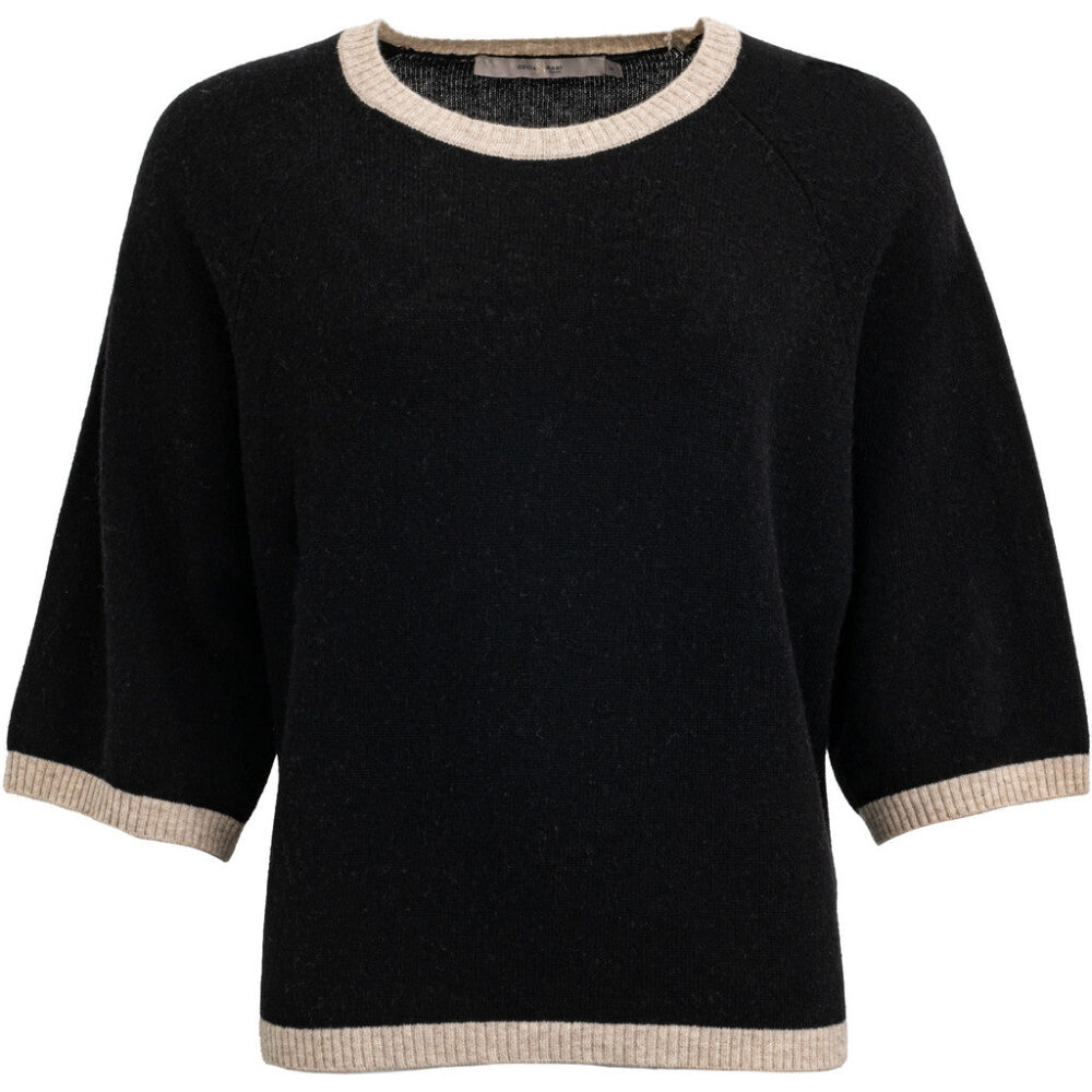 Costa Mani Kash Mix Pullover - Sort/Sand