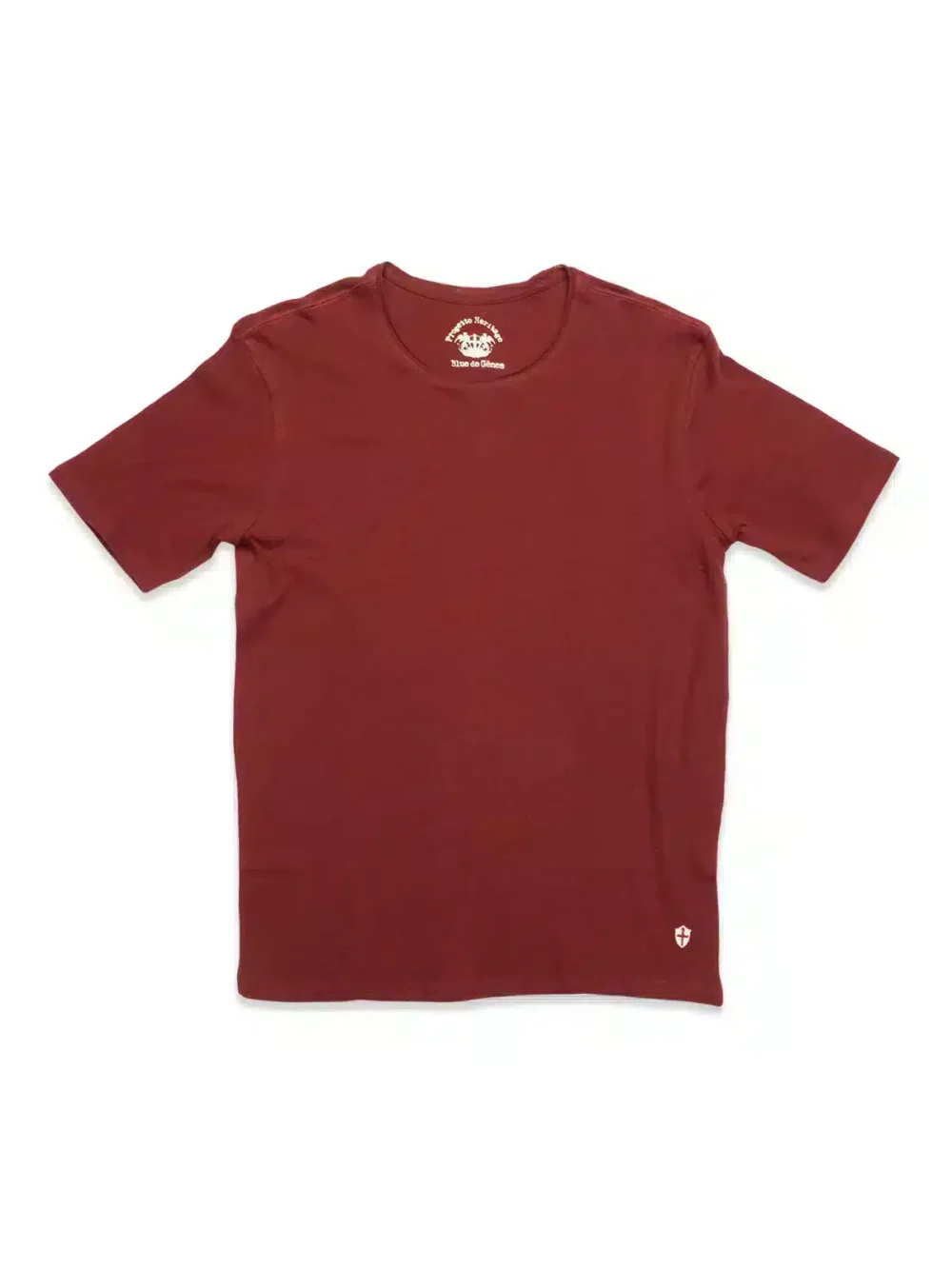 Blue de Gênes Lino Nuovo T-Shirt - Chipotle