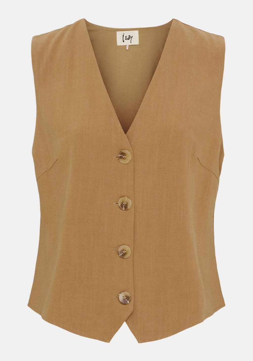 ISAY Pearl Hør Vest - Image 2