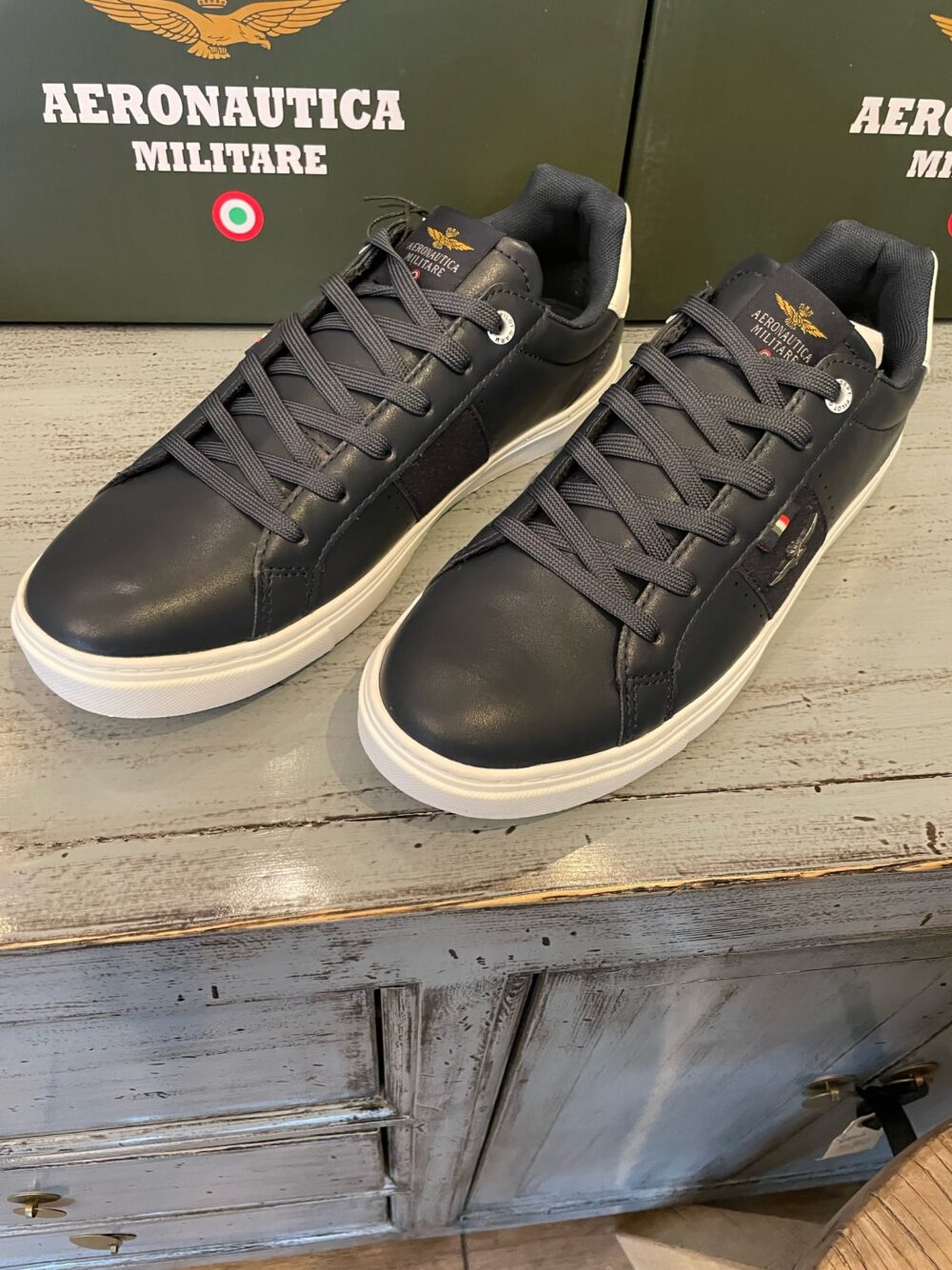 Aeronautica Militare AM-23 Sneakers Blu - Image 2