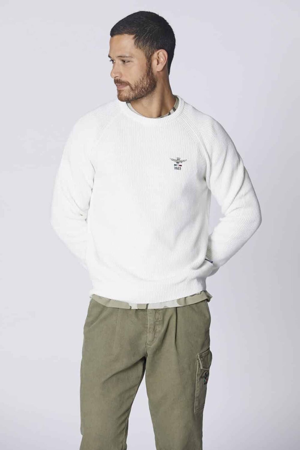 Aeronautica Militare Maglia Sweater - Off-white