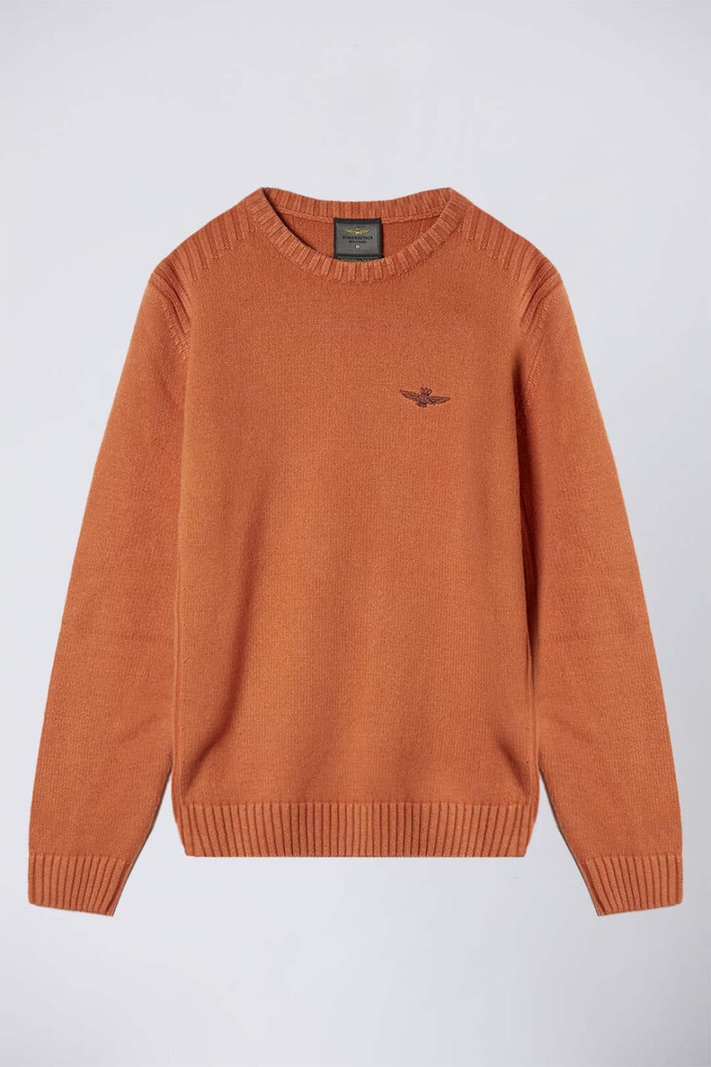 Aeronautica Militare Uld Sweater - Orange - Image 3