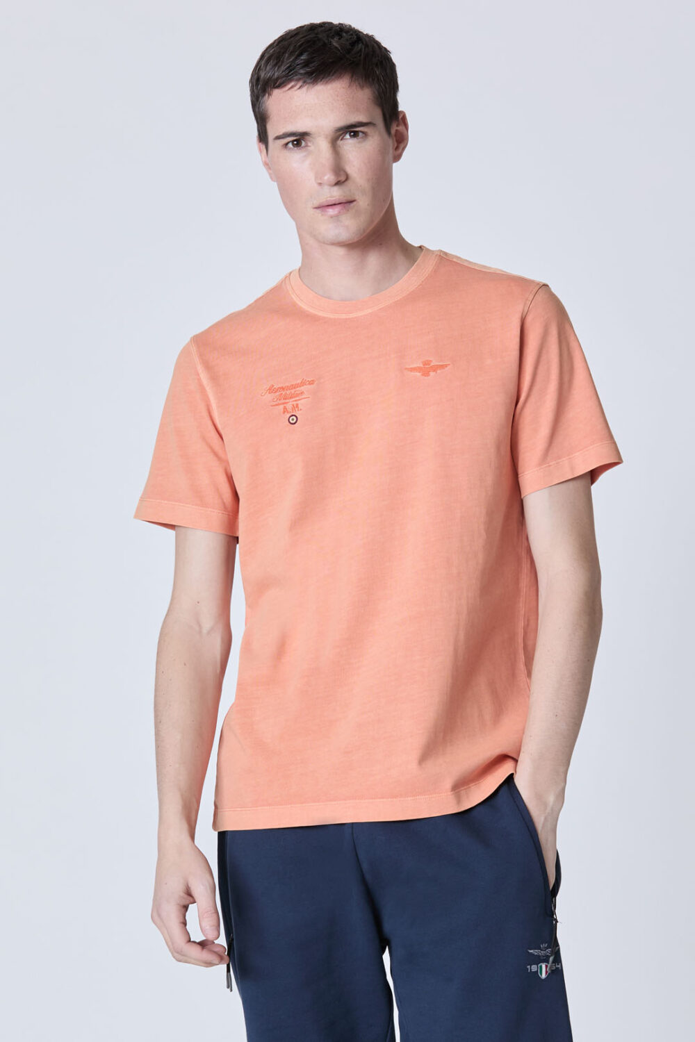 Aeronautica Militare J677 Jersey T-shirt Med Canvas - Image 3