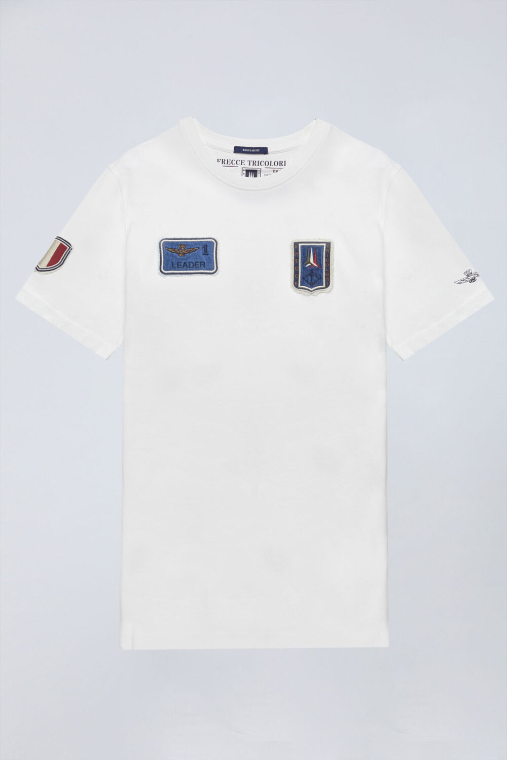 Aeronautica Militare Frecce Tricolori Vintage Patch T-shirt - Image 3