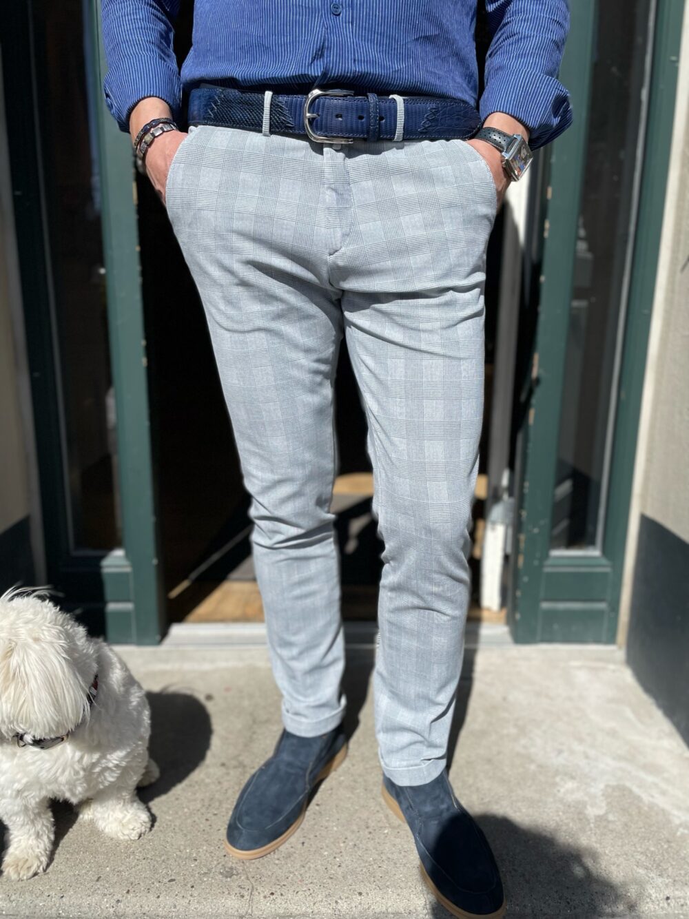 bsettecento MH700 Pantalone Tasca America Grå